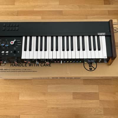 Korg miniKORG 700FS 32-Key Analog Synthesizer 2021 - Present - Black / Wood image 2
