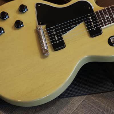 2021 Gibson Custom Shop 1957 Historic Reissue Les Paul Junior Electric Guitar TV Yellow + COA OHSC image 7