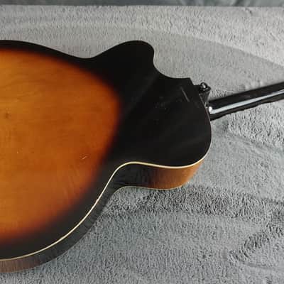 Teisco EP-14 1960s - Brown Burst Hollow Body Electric image 16