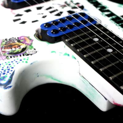 Custom Painted and Upgraded Epiphone LP Special ll LE with Matching Headstock image 14