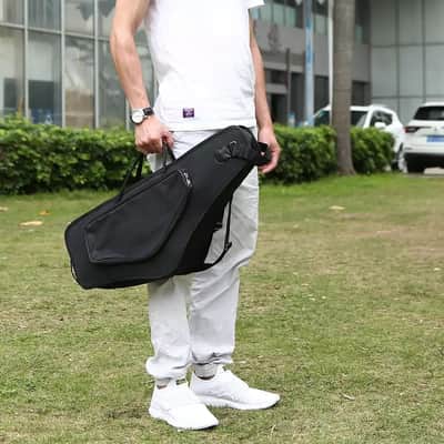 Universal Alto Saxophone Waterproof Oxford Cloth Case – Backpack & Handbag with Extra Storage image 2