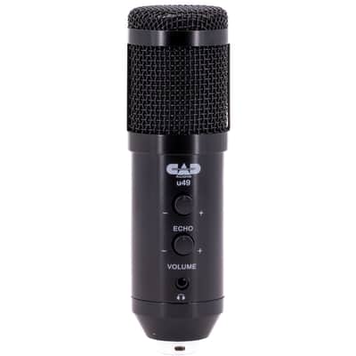 Mint CAD Audio U49 USB Side Address Cardioid Podcast Microphone W/ Headphone Output image 2