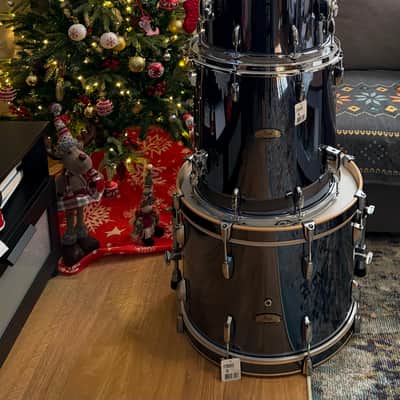Pearl STS905XP/C766 Session Studio Select 10 / 12 / 14 / 16 / 20" 5pc Shell Pack 2018 - 2020 - Black Mirror Chrome image 2