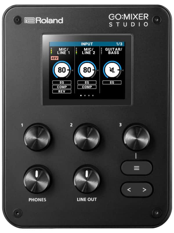Roland GO:MIXER STUDIO Audio Mixer/Interface image 1