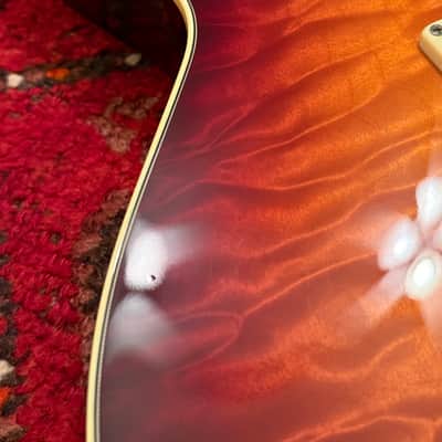 Collings CL City Limits Deluxe Quilt Top w/ Parallelogram Inlays image 4