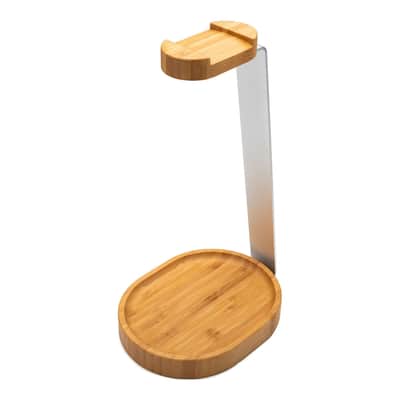 Knox Gear Wooden Headphone Stand (Bamboo Brown) image 6