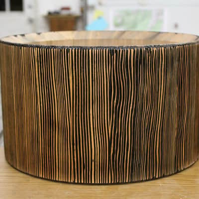 HHG drums 14x9 Reclaimed Douglas Fir Stave Snare Drum image 8