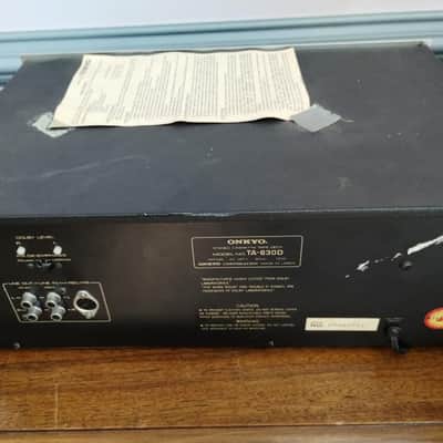 Onkyo TA 630d cassette deck in excellent condition, serviced - 1970's image 3