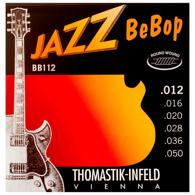 Thomastik-Infeld BB112 Jazz Bebop Round Wound Jazz Guitar Strings Light (.012-.050) image 1
