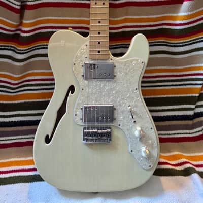 Fender Special Run (FSR) '72 Telecaster Thinline 2009 - White Blonde image 1