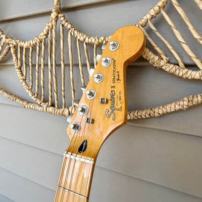 1989 Squier II Stratocaster MIK E9 | Proper Passive™ Electronics | Vintage White | Boutique image 9