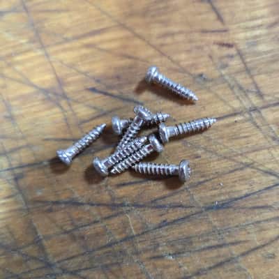 Vintage RARE 1970's 3x3 Open Back Classical Guitar Tuners Original Installation Screws Luthier Parts #5 image 8