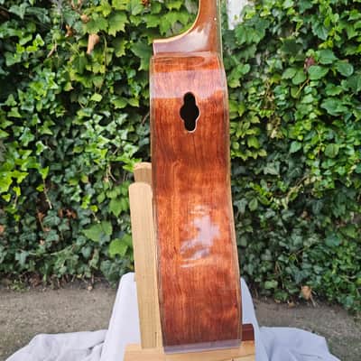 Wilhelm Guitars Quilted Bubinga Handmade Dreadnought Acoustic Guitar image 11