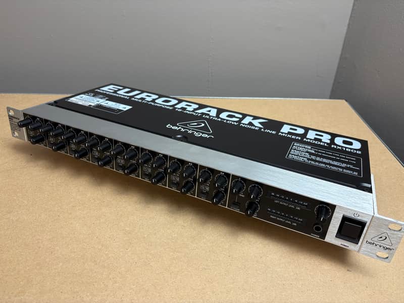 Behringer Eurorack Pro RX1602 16-Input Line Mixer 2010s - Standard image 1
