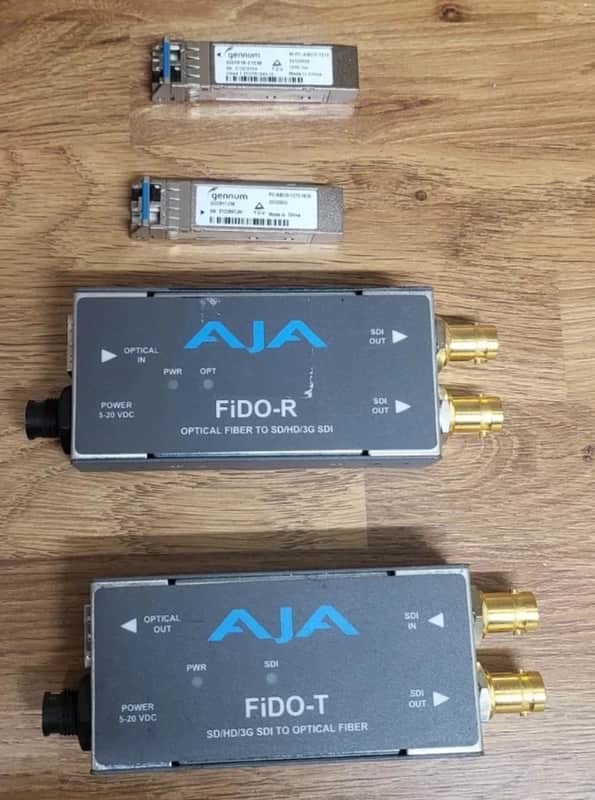 AJA FIDO set 3G FIDO-T & FIDO-R image 1