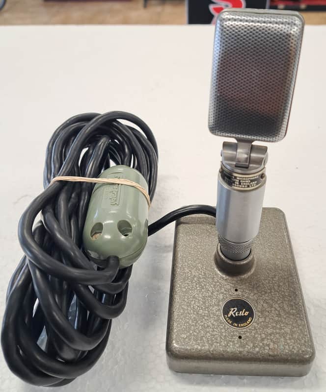 Vintage Reslo 30-50 Ribbon Microphone image 1