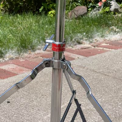 60/70's Slingerland Set-O-Matic Double Tom Stand Mount Holder image 9