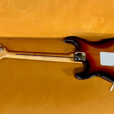 Fender Stratocaster with Old & Original Maple Neck 1959 - Sunburst Very Old Refin image 10
