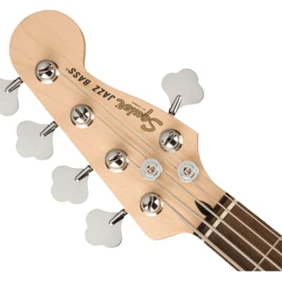 Squier Affinity Series Jazz Bass V - 3-Tone Sunburst w/ Laurel FB image 4