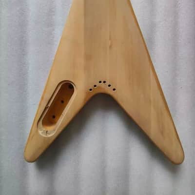HH Basswood Guitar Flying V Style Body image 2