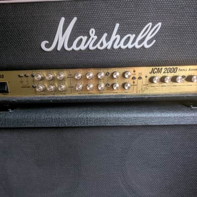 Marshall JCM 2000 TSL 100 Triple Super Lead 3-Channel 100-Watt Guitar Amp Head 2000s - Black image 5
