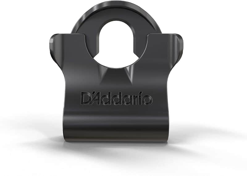 Dual-Lock Guitar Strap Lock - Guitar Strap Locks Set - Protect Your Instrument with No Modifications or Hardware - Secures Cables - Easy to Attach - 1 Pair,Black image 1