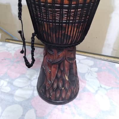 Djembe Authentic African hand carved image 5