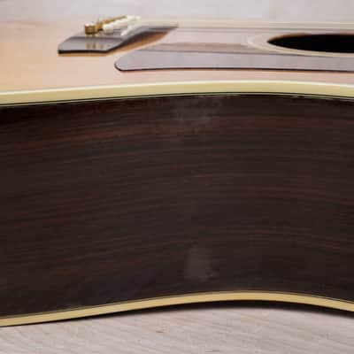 Aria SW-20T 12-String Acoustic Guitar MIJ 1980 Natural Made in Japan w/ Hard Case image 7