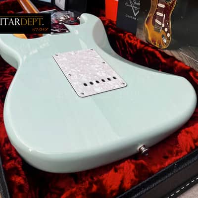 ♚SUBLIME♚FENDER Custom Shop CUSTOM Stratocaster♚TRANS SURF GREEN♚AAA ROASTED♚£5199 image 16