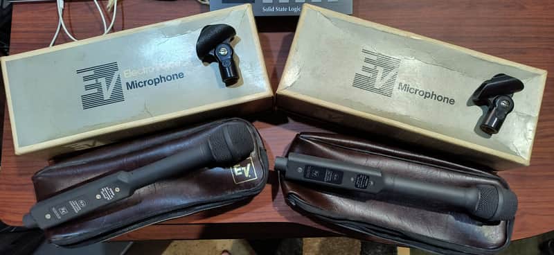 Electro-Voice RE34 Cardioid Line / Mic Level Condenser Microphone 1980s - Black image 1