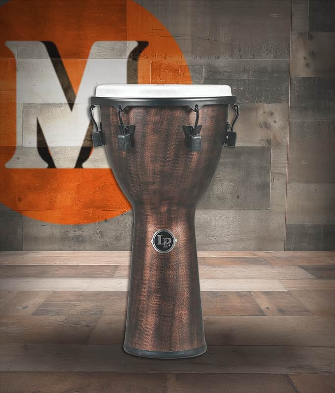Latin Percussion LP World Beat Fx Mech 12 1/2" Djembe - Synthetic Copper (LP727C) image 1