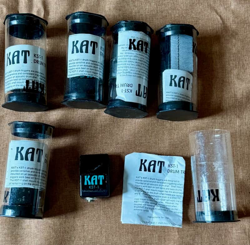 KAT` KST-1 Drum Triggers Lot of 6 image 1