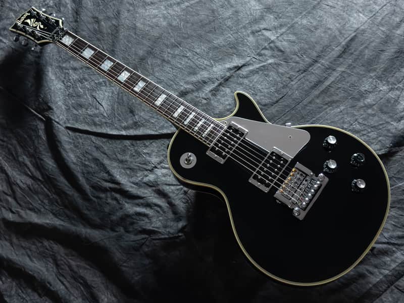 Burny RLC-58K Les Paul Custom 2004 - Black - VERY GOOD condition image 1
