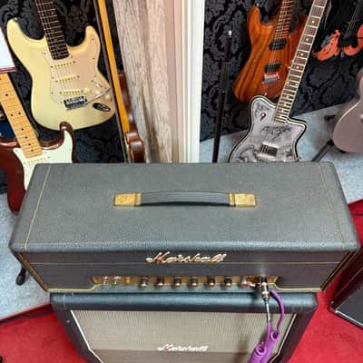 Marshall 1966  JTM 45 no reissue Echter Alter Marshallamp VINTAGE 1966 - schwarz image 3