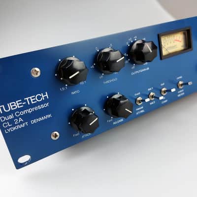Tube-Tech CL 2A Dual Channel Dual Opto Compressor 2010s - Blue image 11