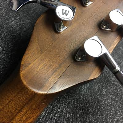 1999 Warwick Corvette Standard Left Hand Bass Guitar Natural Oil Finish Lefty Made In Germany image 15