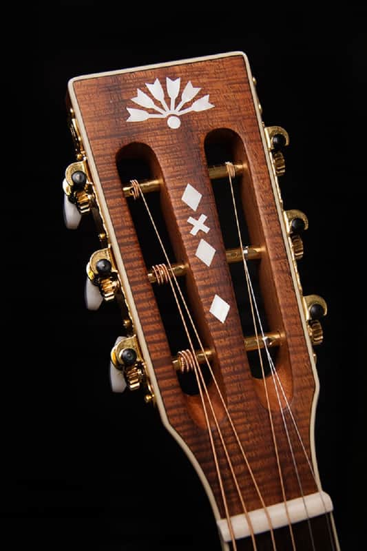 Washburn WP55NS-W Parlor Acoustic Guitar Koa | Reverb