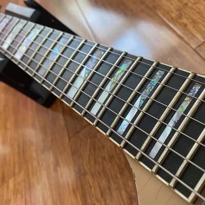 Washburn Rare USA Custom Shop Paul Stanley Starfire Time Traveller Aged Relic Golden Mist LTD w/Case image 13
