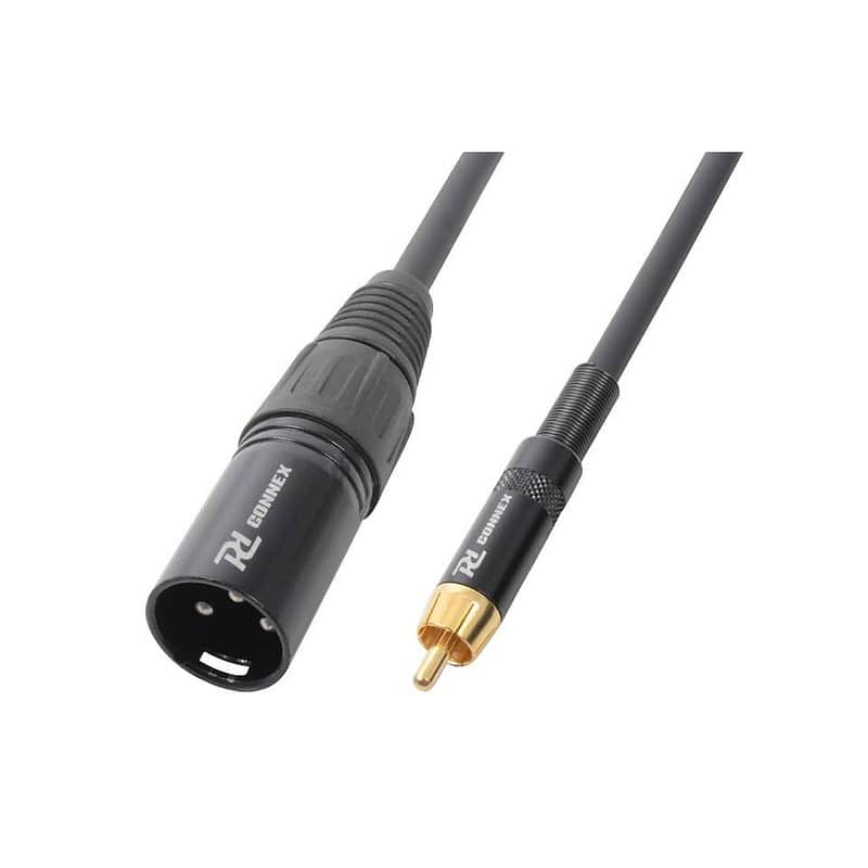 Pd Connex Cx52 3 Cable Xlr M Rca M 3.0 M image 1