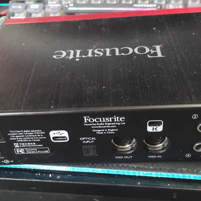 Focusrite Clarett 2Pre USB Audio Interface 2010s - Red image 1