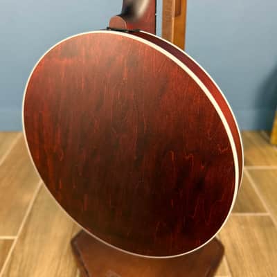 Custom Deering Sierra Maple 5-String Banjo Dark Eagle II Stain image 9