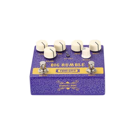 New Tone City Big Rumble Overdrive & Boost Guitar Effects Pedal image 3
