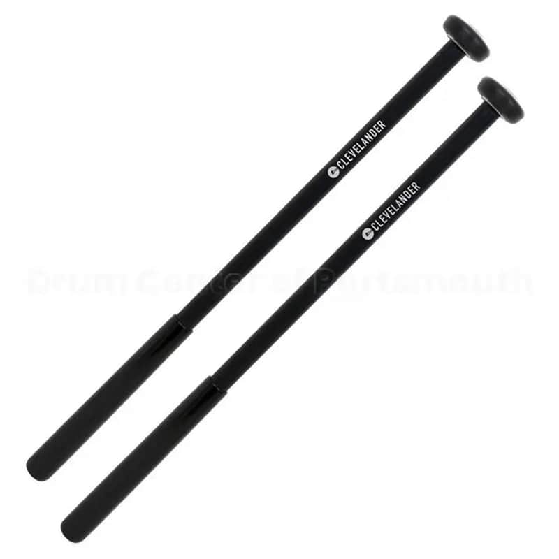 Clevelander Marching Tenor Mallets, Aluminum, Rubber Ring image 1
