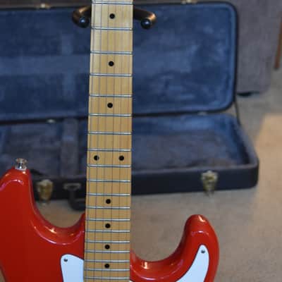 Epiphone S-310 with maple Fretboard 1986 - 1995 - Fiesta Red image 2