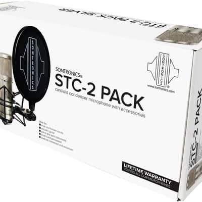 Sontronics STC-2P Pack Versatile Studio Cardioid Condenser Microphone Bundle - Shockmount, Popshield, XLR Cable & Storage Pouch image 7