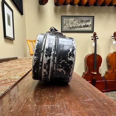 Vintage Metal German 4/4 Violin Case by Otto Ramstetten image 4