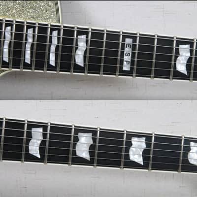 ESP Eclipse 2012 Standard Series Silver Sparkle MIJ Electric Guitar w/OHSC NICE! image 9