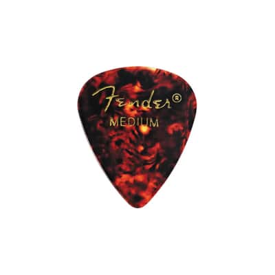 Immagine Fender Classic Tortoise Shell Celluloid Picks Medium - 12 Pack - 1