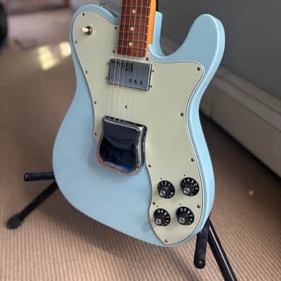Fender Vintera '70s Telecaster Custom with Pau Ferro Fretboard 2019 - 2023 - Sonic Blue image 2