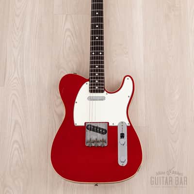 1989 Fender Telecaster Custom ‘62 Vintage Reissue TL62B-650 Candy Apple Red A-serial, Japan MIJ Fujigen image 2